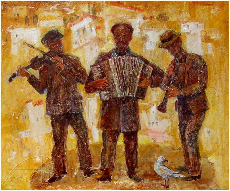 Strolling
musicians